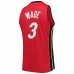 Miami Heat Dwyane Wade Men's Mitchell & Ness Red 2005-06 Hardwood Classics Swingman Jersey