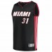 Miami Heat Max Strus Men's Fanatics Branded Black 2021/22 Fast Break Replica Jersey - Icon Edition