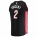 Miami Heat Gabe Vincent Men's Fanatics Branded Black 2021/22 Fast Break Replica Jersey - Icon Edition