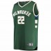 Milwaukee Bucks Khris Middleton Men's Fanatics Branded Green Fast Break Road Replica Player Jersey - Icon Edition