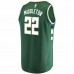 Milwaukee Bucks Khris Middleton Men's Fanatics Branded Green Fast Break Road Replica Player Jersey - Icon Edition