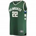 Milwaukee Bucks Khris Middleton Men's Fanatics Branded Hunter Green Fast Break Replica Player Jersey - Icon Edition