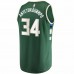 Milwaukee Bucks Giannis Antetokounmpo Men's Fanatics Branded Hunter Green Fast Break Replica Player Jersey - Icon Edition