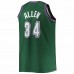 Milwaukee Bucks Ray Allen Men's Mitchell & Ness Hunter Green Big & Tall 1996-97 Hardwood Classics Swingman Jersey