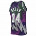 Milwaukee Bucks Ray Allen Men's Mitchell & Ness Purple Hardwood Classics 2000-01 Hyper Hoops Swingman Jersey