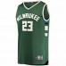 Milwaukee Bucks Wesley Matthews Men's Fanatics Branded Hunter Green 2021/22 Fast Break Replica Jersey - Icon Edition