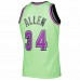 Milwaukee Bucks Ray Allen Men's Mitchell & Ness Green 1996-97 Hardwood Classics Reload 3.0 Swingman Jersey