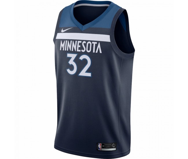 Minnesota Timberwolves Karl-Anthony Towns Men's Nike Navy Swingman Jersey - Icon Edition