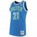 Minnesota Timberwolves Kevin Garnett Men's Mitchell & Ness Blue 1995-96 Hardwood Classics Swingman Jersey