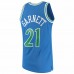 Minnesota Timberwolves Kevin Garnett Men's Mitchell & Ness Blue 1995-96 Hardwood Classics Swingman Jersey