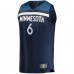 Minnesota Timberwolves Jordan McLaughlin Men's Fanatics Branded Navy Fast Break Player Jersey - Icon Edition