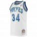 Minnesota Timberwolves Isaiah Rider Men's Mitchell & Ness White 1995-96 Hardwood Classics Swingman Jersey