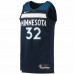 Minnesota Timberwolves Karl-Anthony Towns Men's Nike Navy 2021/22 Diamond Swingman Jersey - Icon Edition