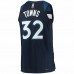 Minnesota Timberwolves Karl-Anthony Towns Men's Nike Navy 2021/22 Diamond Swingman Jersey - Icon Edition