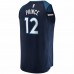 Minnesota Timberwolves Taurean Prince Men's Fanatics Branded Navy 2021/22 Fast Break Replica Jersey - Icon Edition