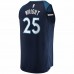 Minnesota Timberwolves McKinley Wright IV Men's Fanatics Branded Navy 2021/22 Fast Break Replica Jersey - Icon Edition