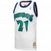 Minnesota Timberwolves Kevin Garnett Men's Mitchell & Ness White 1997-98 Hardwood Classics Reload 3.0 Swingman Jersey