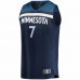 Minnesota Timberwolves Wendell Moore Jr. Men's Fanatics Branded Navy 2022 NBA Draft First Round Pick Fast Break Replica Player Jersey Icon - Edition