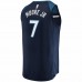 Minnesota Timberwolves Wendell Moore Jr. Men's Fanatics Branded Navy 2022 NBA Draft First Round Pick Fast Break Replica Player Jersey Icon - Edition