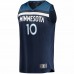 Minnesota Timberwolves Bryn Forbes Men's Fanatics Branded Navy Fast Break Replica Jersey - Icon Edition