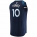 Minnesota Timberwolves Bryn Forbes Men's Fanatics Branded Navy Fast Break Replica Jersey - Icon Edition