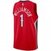 New Orleans Pelicans Zion Williamson Men's Nike Red 2019/2020 Swingman Jersey - Statement Edition