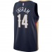 New Orleans Pelicans Brandon Ingram Men's Nike Navy 2020/21 Swingman Jersey - Icon Edition