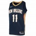 New Orleans Pelicans Jrue Holiday Men's Nike Navy Swingman Jersey