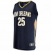 New Orleans Pelicans Trey Murphy III Men's Fanatics Branded Navy 2021/22 Fast Break Replica Jersey - Icon Edition