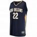 New Orleans Pelicans Larry Nance Jr. Men's Fanatics Branded Navy 2021/22 Fast Break Replica Jersey - Icon Edition