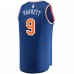 New York Knicks RJ Barrett Men's Fanatics Branded Blue Replica Fast Break Jersey - Icon Edition