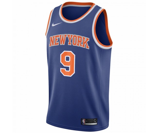 New York Knicks RJ Barrett Men's Nike Blue Swingman Jersey - Icon Edition