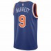 New York Knicks RJ Barrett Men's Nike Blue Swingman Jersey - Icon Edition