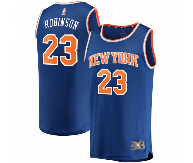 New York Knicks Mitchell Robinson Men's Fanatics Branded Royal Fast Break Replica Player Jersey - Icon Edition