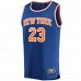 New York Knicks Mitchell Robinson Men's Fanatics Branded Royal Fast Break Replica Player Jersey - Icon Edition