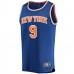 New York Knicks RJ Barrett Men's Fanatics Branded Royal Fast Break Replica Jersey - Icon Edition