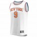 New York Knicks RJ Barrett Men's Fanatics Branded White Fast Break Player Jersey - Association Edition