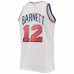 New York Knicks Dick Barnett Men's Mitchell & Ness White Hardwood Classics 1969-70 Swingman Jersey