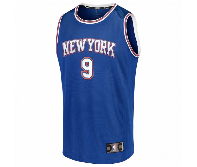 Men's New York Knicks Fanatics Authentic Royal Fast Break Team Replica Jersey Statement Edition