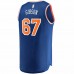 New York Knicks Taj Gibson Men's Fanatics Branded Blue Fast Break Player Replica Jersey - Icon Edition