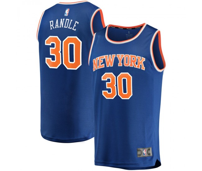 New York Knicks Julius Randle Men's Fanatics Branded Blue Fast Break Player Replica Jersey - Icon Edition