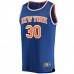 New York Knicks Julius Randle Men's Fanatics Branded Blue Fast Break Player Replica Jersey - Icon Edition