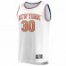 New York Knicks Julius Randle Men's Fanatics Branded White Fast Break Player Replica Jersey - Association Edition