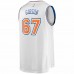 New York Knicks Taj Gibson Men's Fanatics Branded White Fast Break Player Replica Jersey - Statement Edition