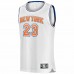 New York Knicks Mitchell Robinson Men's Fanatics Branded White Fast Break Player Replica Jersey - Statement Edition