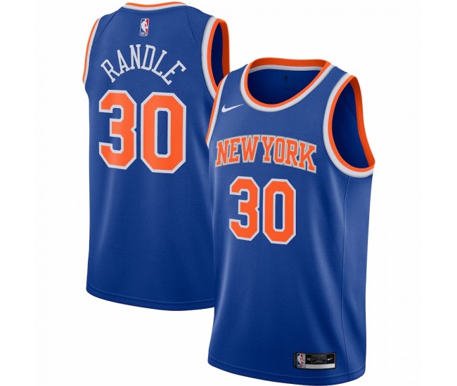 New York Knicks Julius Randle Men's Nike Blue 2020/21 Swingman Jersey - Icon Edition