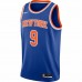 New York Knicks RJ Barrett Men's Nike Blue 2020/21 Swingman Jersey - Icon Edition