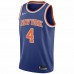 New York Knicks Derrick Rose Men's Nike Blue 2020/21 Swingman Jersey - Icon Edition