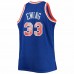 New York Knicks Patrick Ewing Men's Mitchell & Ness Blue Big & Tall 1991-92 NBA 75th Anniversary Diamond Swingman Jersey