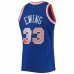 New York Knicks Patrick Ewing Men's Mitchell & Ness Blue 1996-97 Hardwood Classics NBA 75th Anniversary Diamond Swingman Jersey